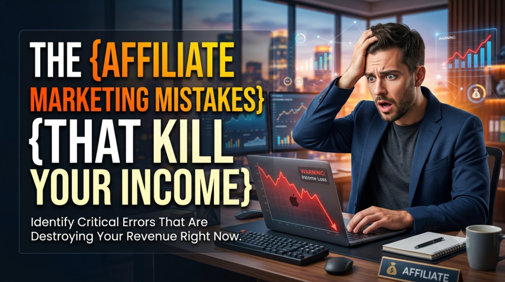 The Affiliate Marketing Mistakes That Kill Your Income: 10 Proven Fixes The Affiliate Marketing Mistakes That Kill Your Income: 10 Proven Fixes