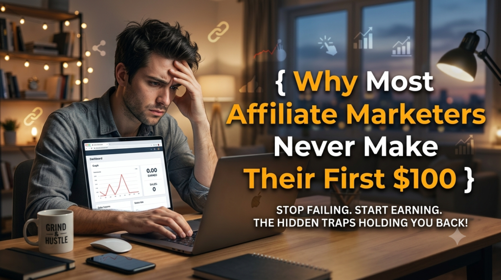 Why Most Affiliate Marketers Never Make Their First $100: 10 Proven Fixes Why Most Affiliate Marketers Never Make Their First $100: 10 Proven Fixes