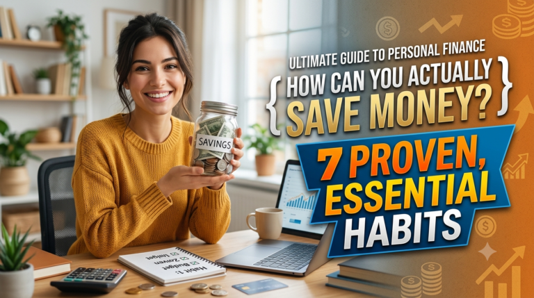 how can you actually save money without changing your lifestyle? 7 Proven, Essential Habits