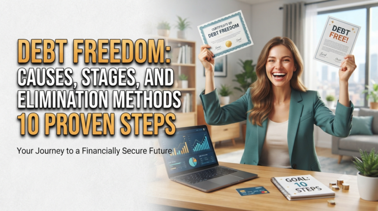 Debt Freedom: Causes, stages, and elimination methods | 10 Proven Steps