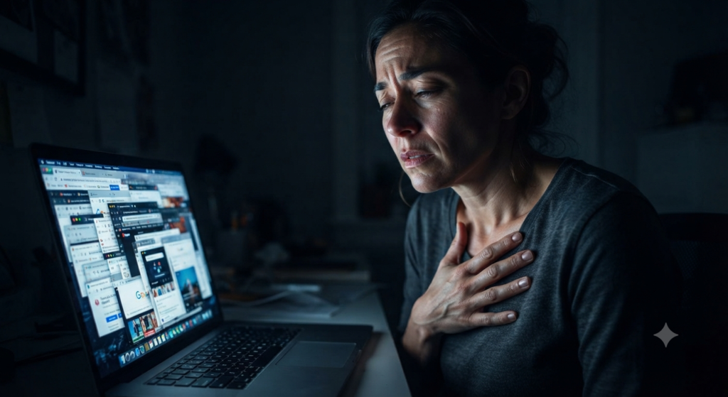 The Physical Chest of Tightness: 10 Ways Open Browser Tabs Constrict Your Body