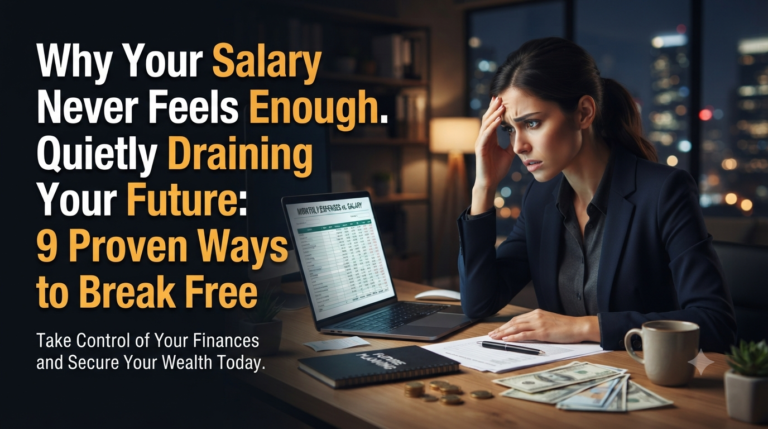 Why Your Salary Never Feels Enough. Quietly Draining Your Future: 9 Proven Ways to Break Free