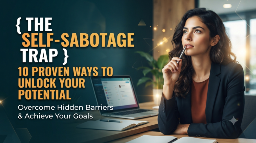 The Self-Sabotage Trap: 10 Proven Ways to Unlock Your Potential