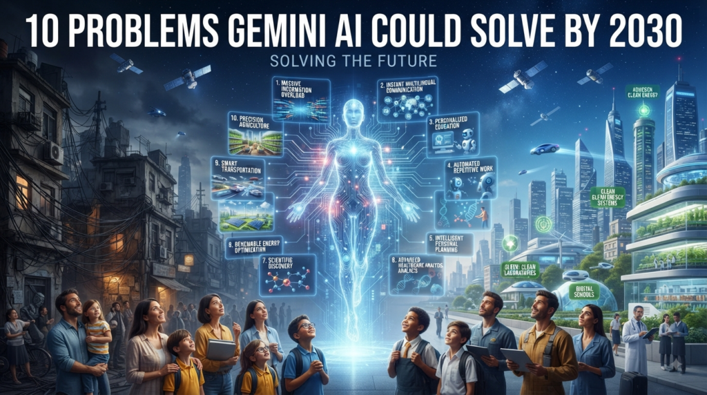 10 Problems Gemini AI Could Solve for You by 2030 10 Problems Gemini AI Could Solve for You by 2030