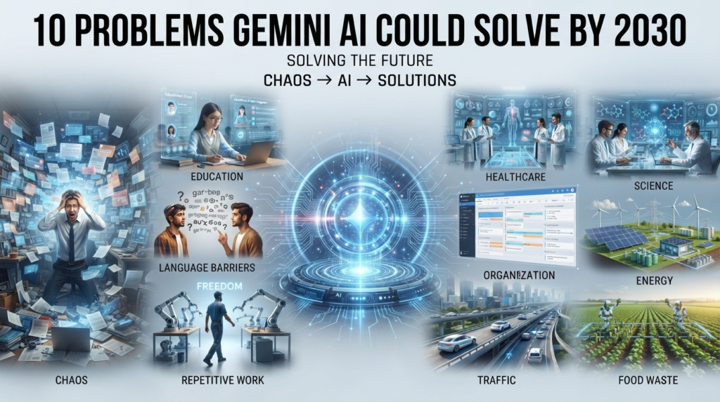 10 Problems Gemini AI Could Solve for You by 2030 10 Problems Gemini AI Could Solve for You by 2030